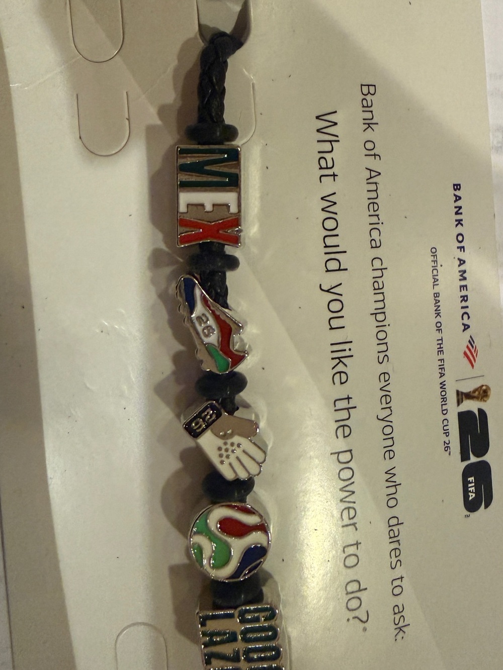 Bank of America 'MEX' Multicolor Charm Bracelet - Women's Jewelry